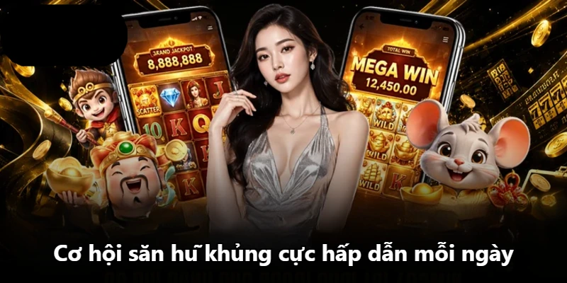 Cơ hội săn hũ khủng cực hấp dẫn mỗi ngày Cơ hội săn hũ khủng cực hấp dẫn mỗi ngày